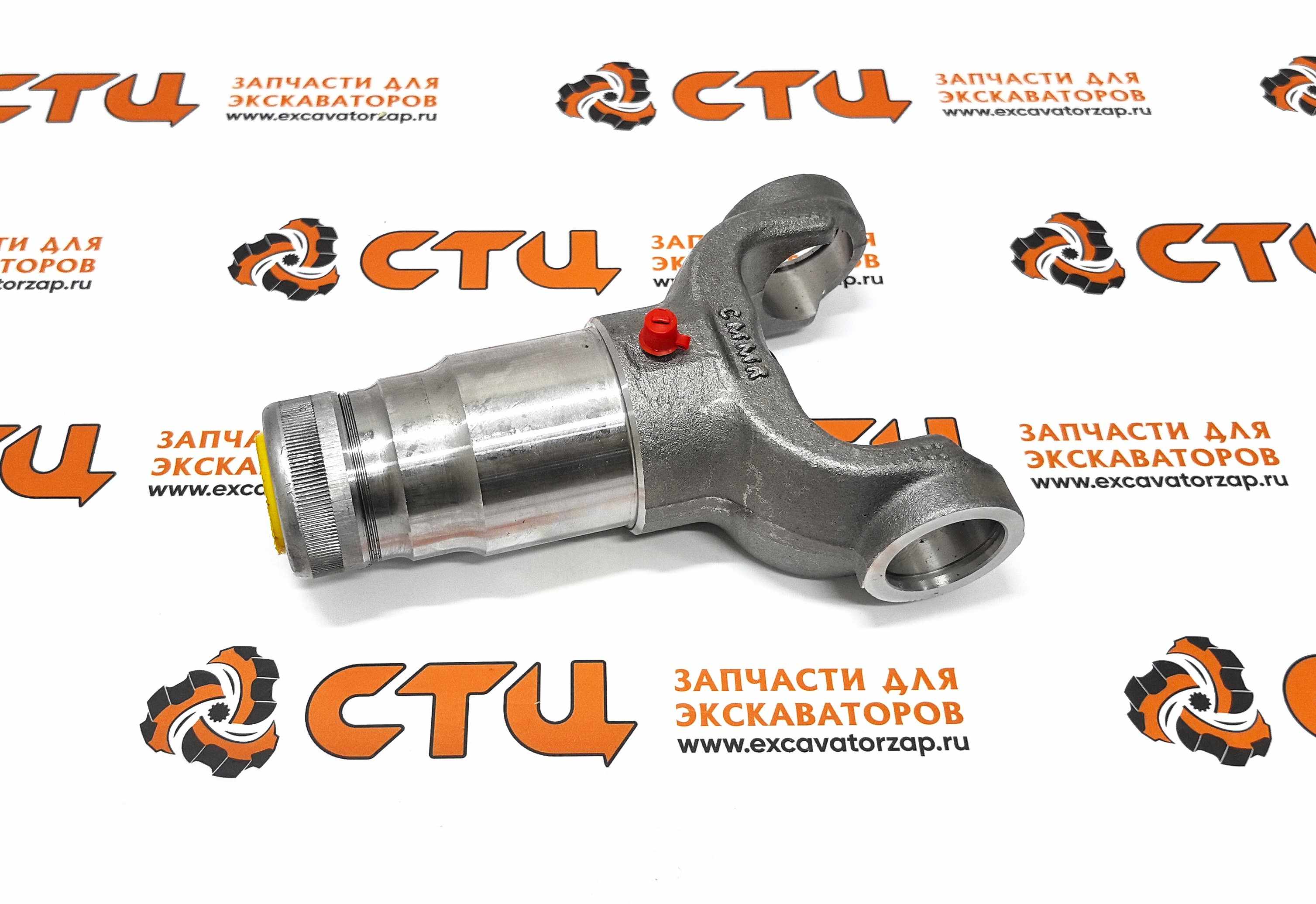 Вилка (хвостовик) для карданного вала переднего 42N-20-11101 (ТУРЦИЯ) экскаватора погрузчика Komatsu WB91, WB93