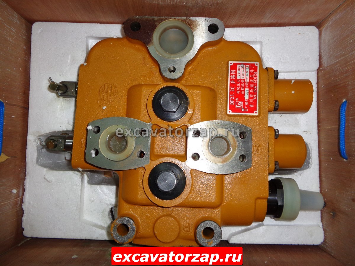 Гидрораспределитель DF25B2, DF25.2C, 12C0087, 803004065 фронтального погрузчика XCMG, LW300F